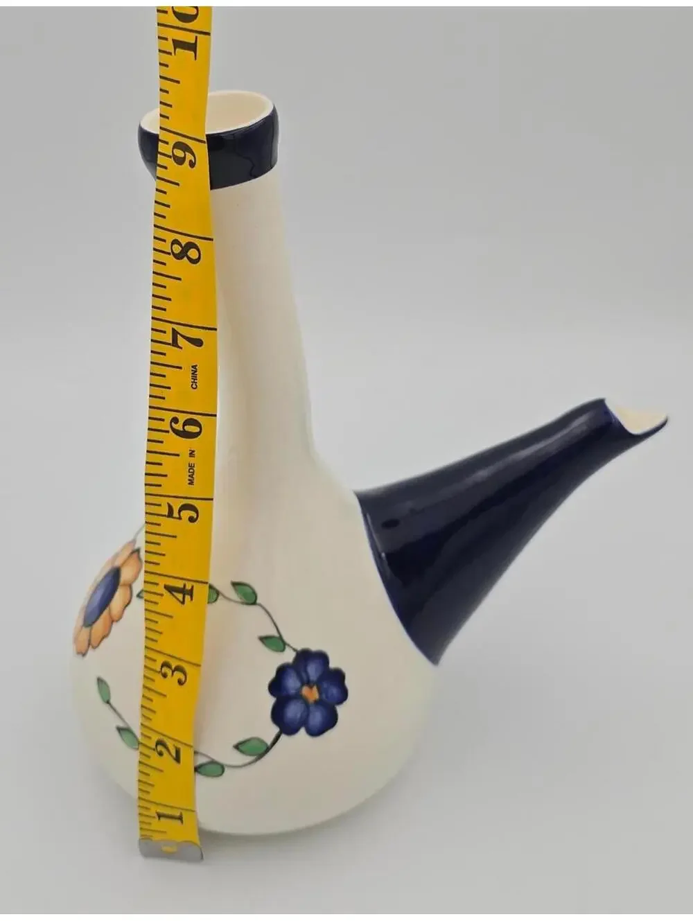 National Geographic Vintage Guatemalan Handcrafted Novica Ceramic Wine Decanter